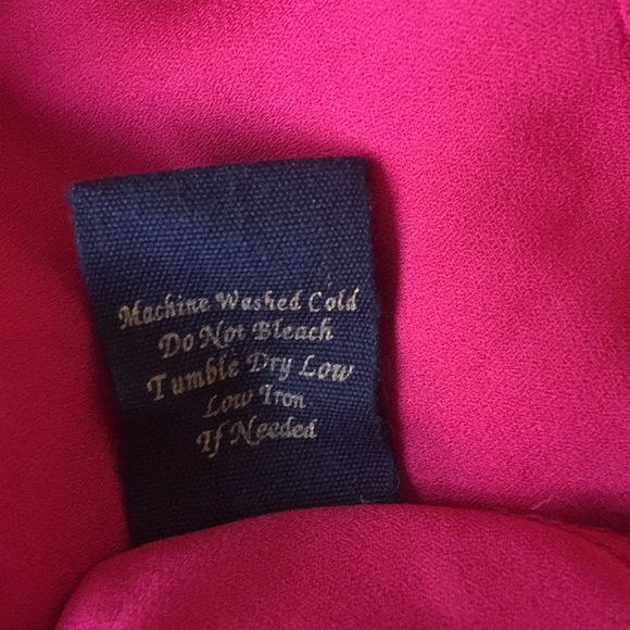 Mine Red Blouse with button sleeves - Picture 4 of 5